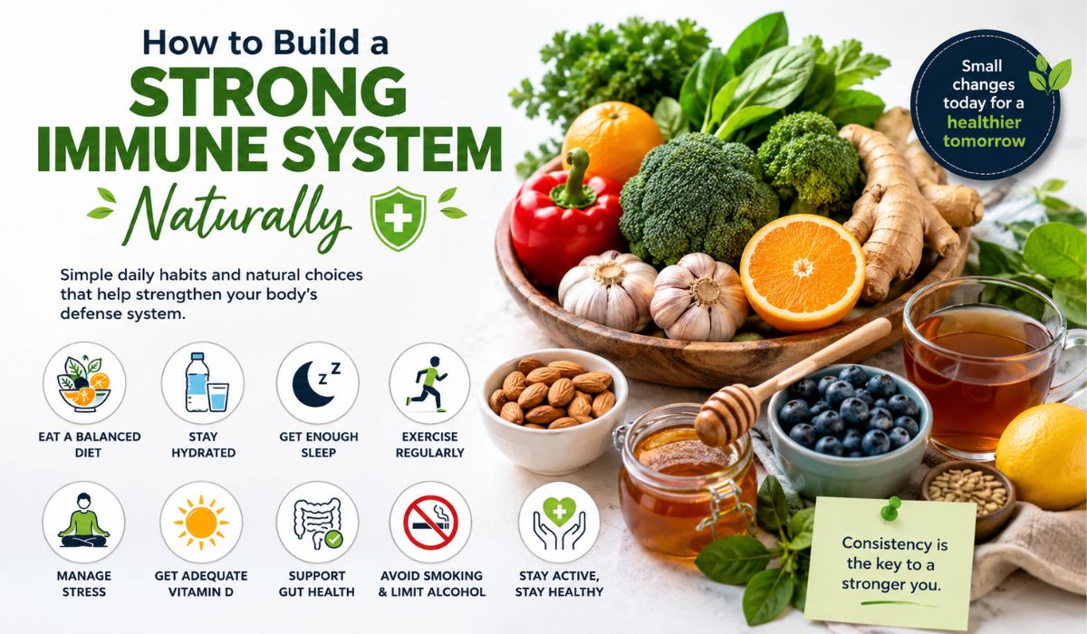 How to Build a Strong Immune System Naturally